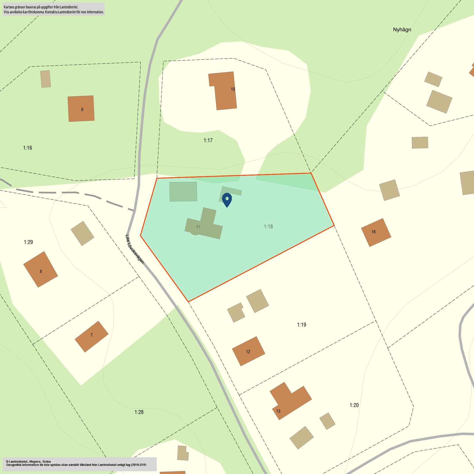 Villa, Lilla Lövviksvägen 11, Valdemarsvik