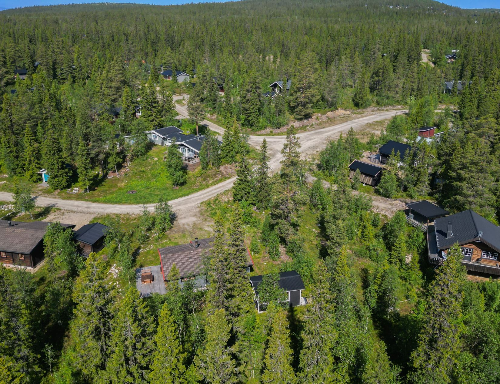 Fritidshus, Dvärgbjörksvägen 9, Storhogna, Berg