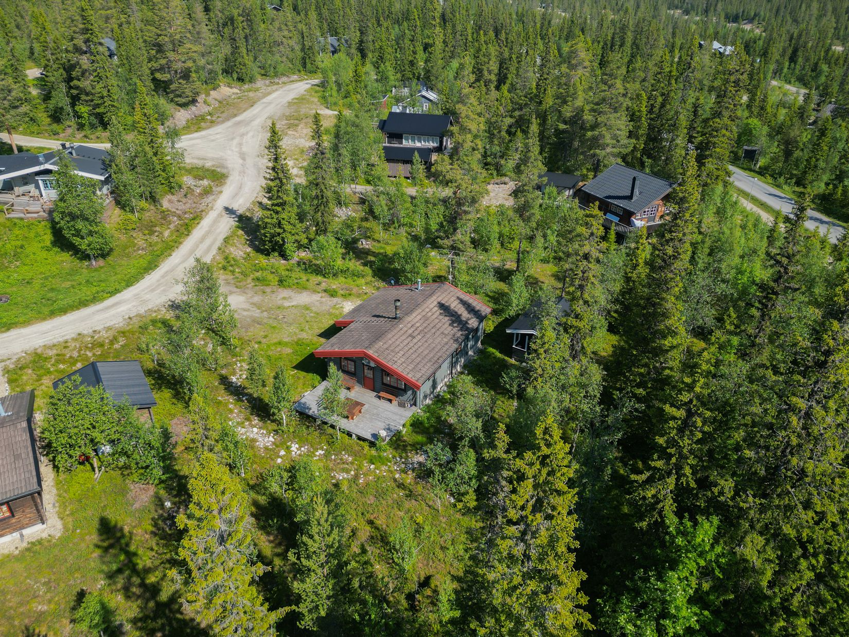 Fritidshus, Dvärgbjörksvägen 9, Storhogna, Berg