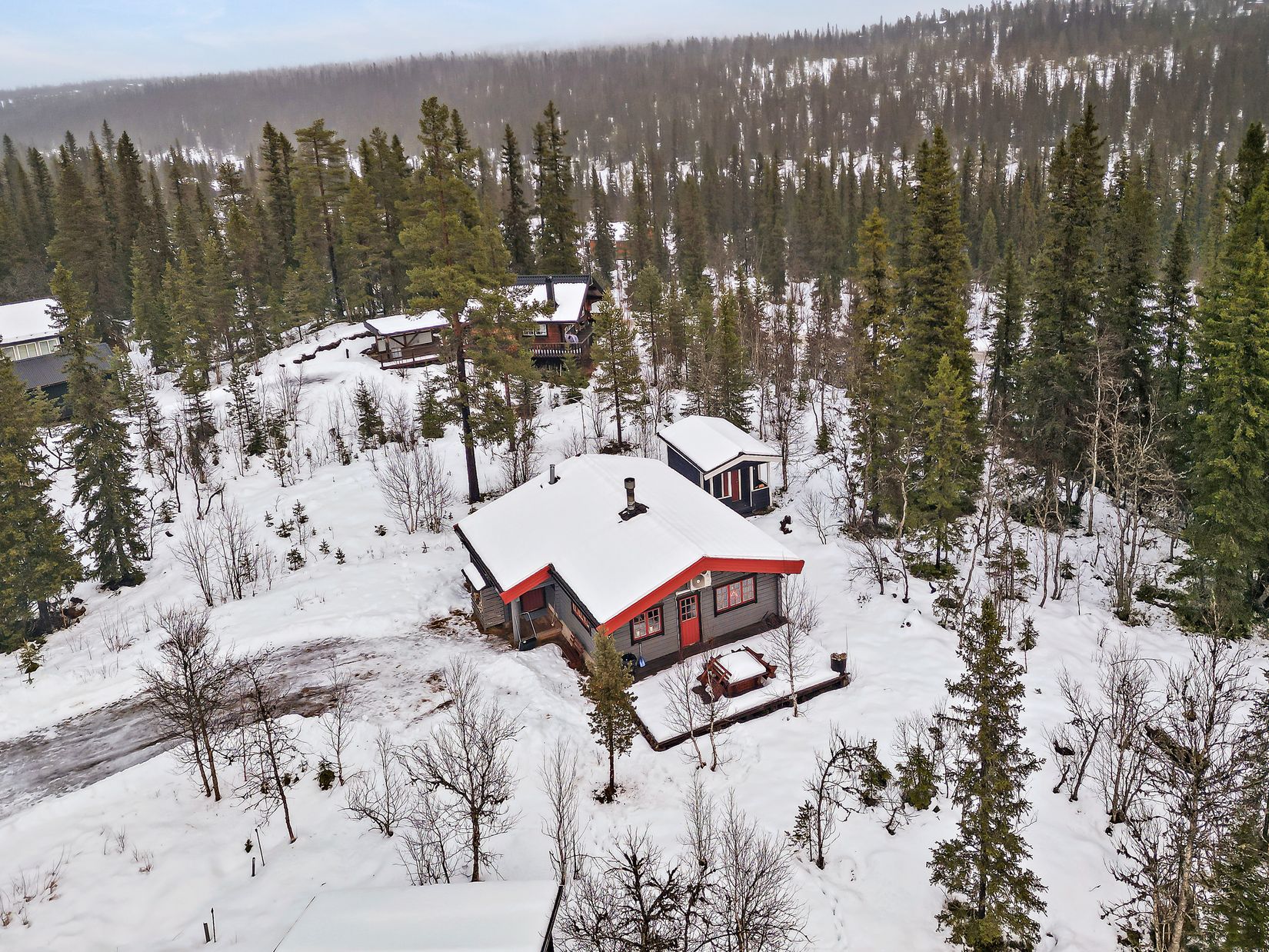 Fritidshus, Dvärgbjörksvägen 9, Storhogna, Berg