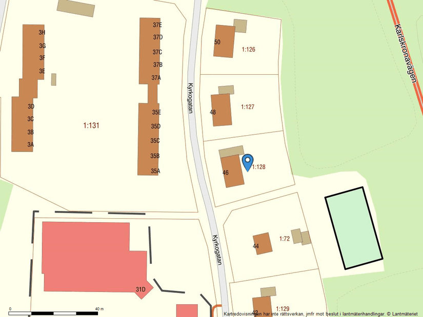 Villa, Kyrkogatan 46, Tingsryd