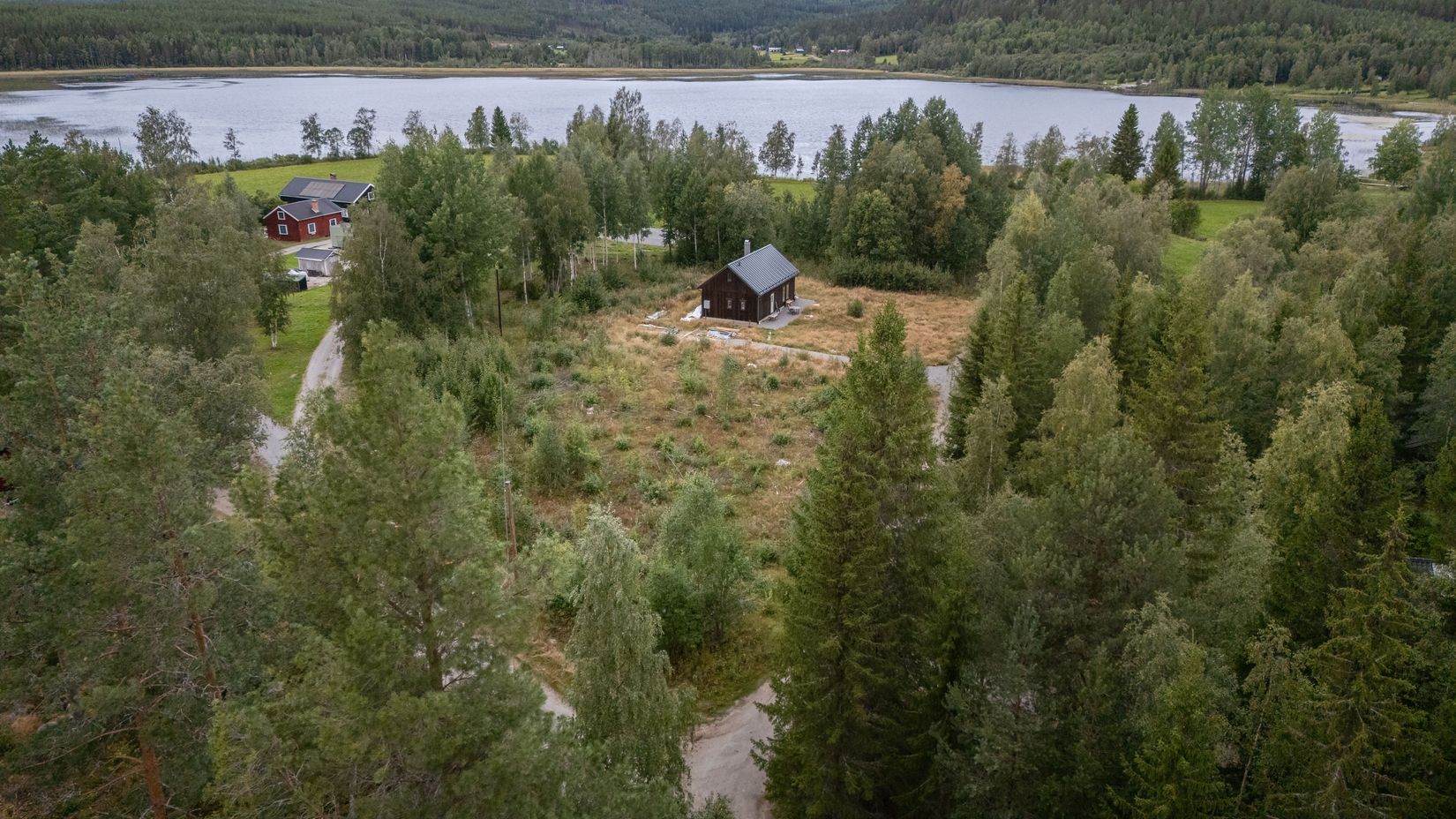 Tomt, Sjönära hörntomt, Yckelsbo, Ljusdal