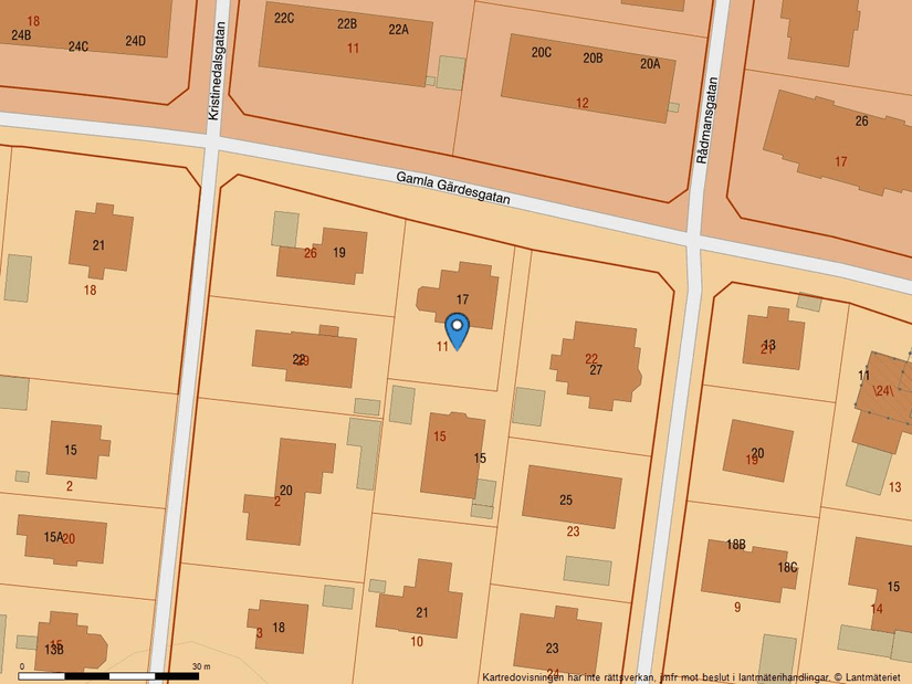 Villa, Gamla Gärdesgatan 17, Kungälv