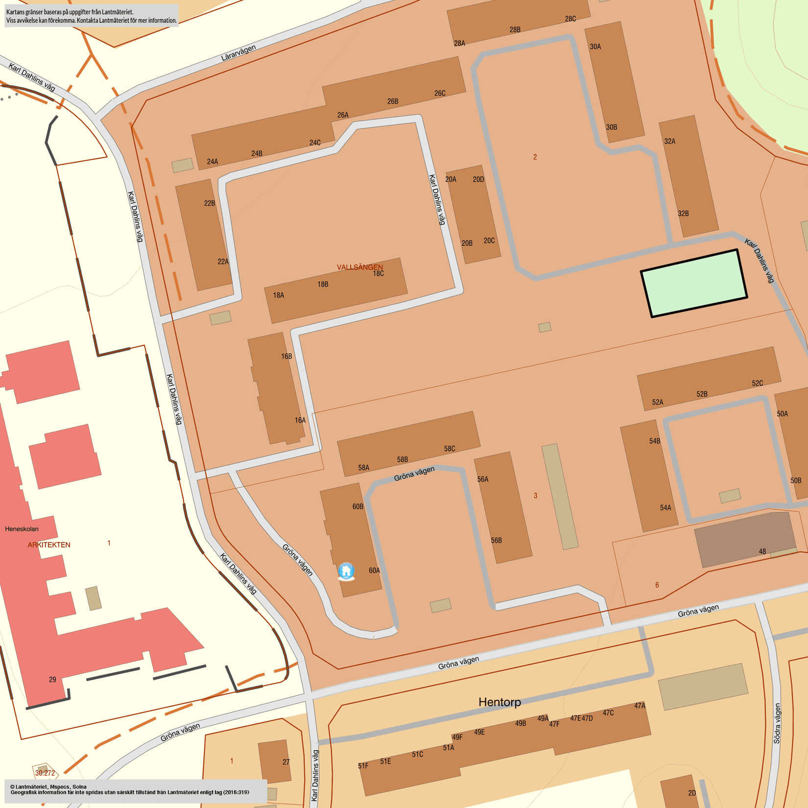 Bostadsrätt, Gröna vägen 60A, Hentorp, Skövde
