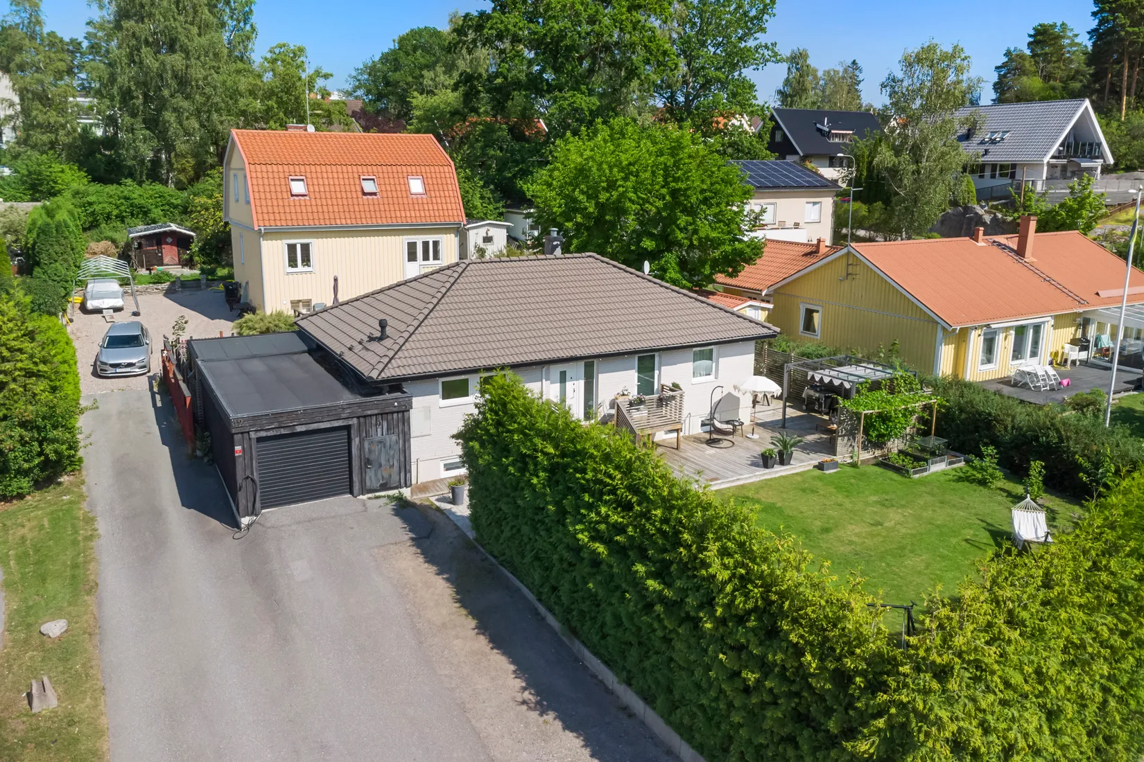 Villa, Sandviksvägen 42, Hässelby Södra Villastad, Stockholm