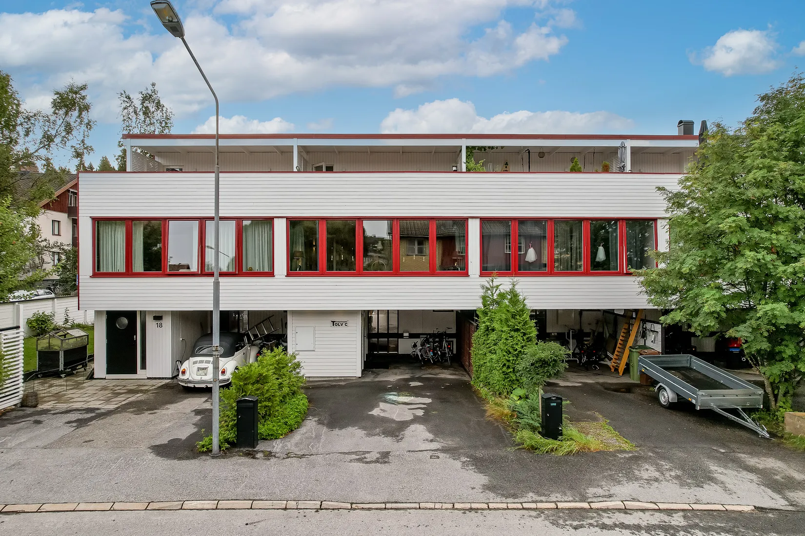 Radhus, Sandgärdesgatan 12C, Haga, Umeå