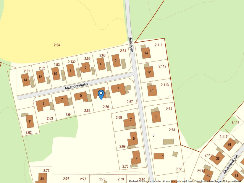 Villa, Mitandervägen 3, Kyrksten, Storfors