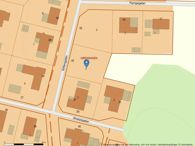Tomt, Sofierogatan 35, Munka-Ljungby, Ängelholm