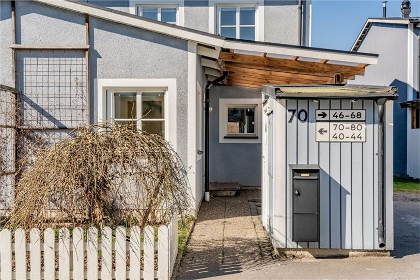 Villa, Radhus, Albert Engströms gata 70, Klockaretorpet, Norrköping