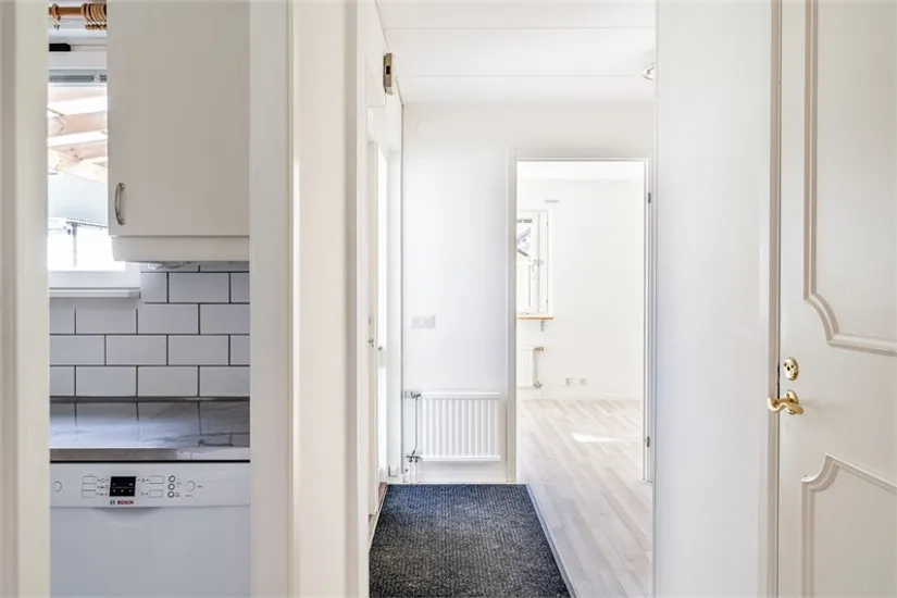 Radhus, Albert Engströms gata 70, Klockaretorpet, Norrköping