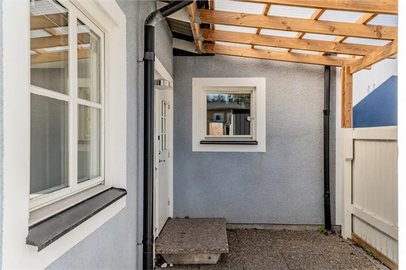 Radhus, Albert Engströms gata 70, Klockaretorpet, Norrköping
