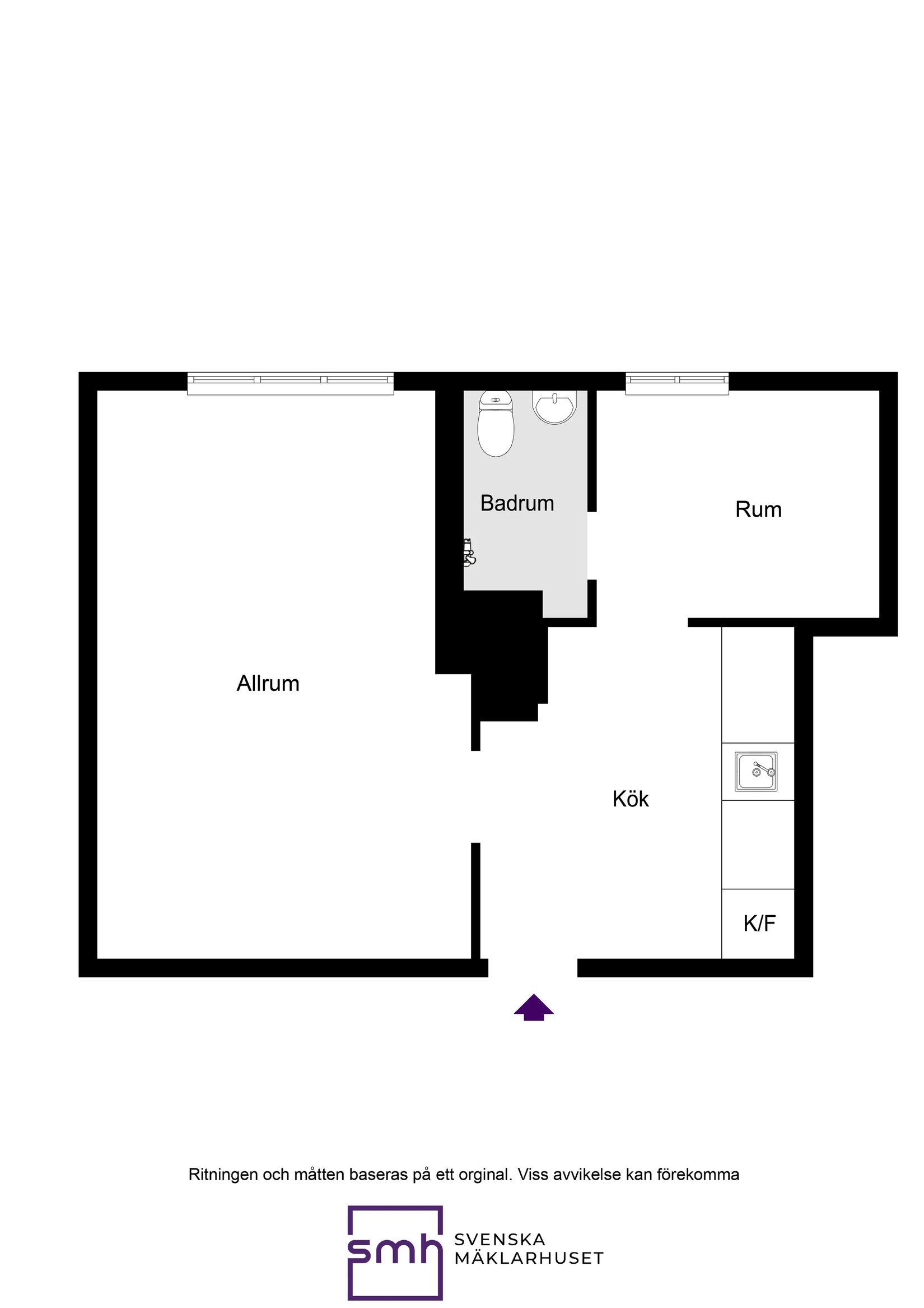 Bostadsrätt, Fredriksbergsvägen 12, Bromma / Mariehäll, Stockholm