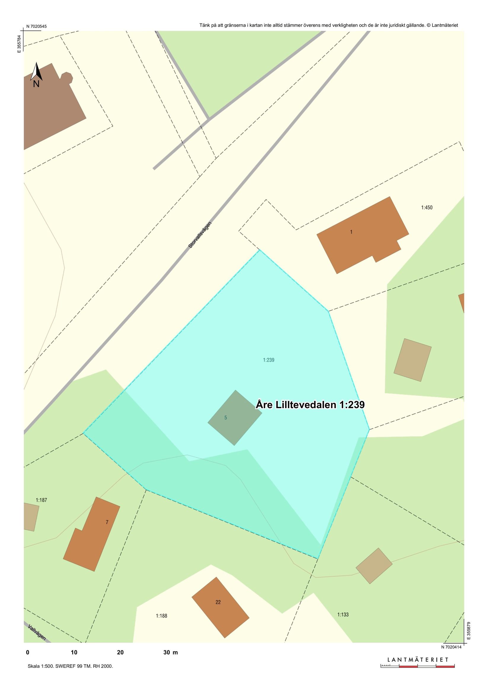 Fritidshus, Storvallsvägen 5, Storlien, Åre