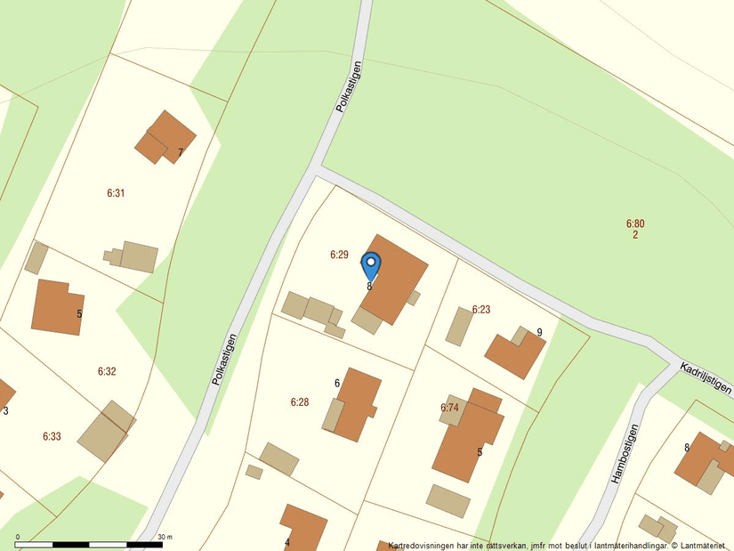 Villa, Polkastigen 8, Munkebäck, Landskrona