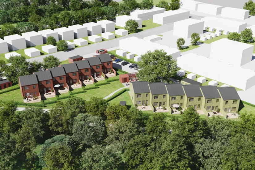 Radhus, Bernadottestigen, Norby - Valsätra, Uppsala