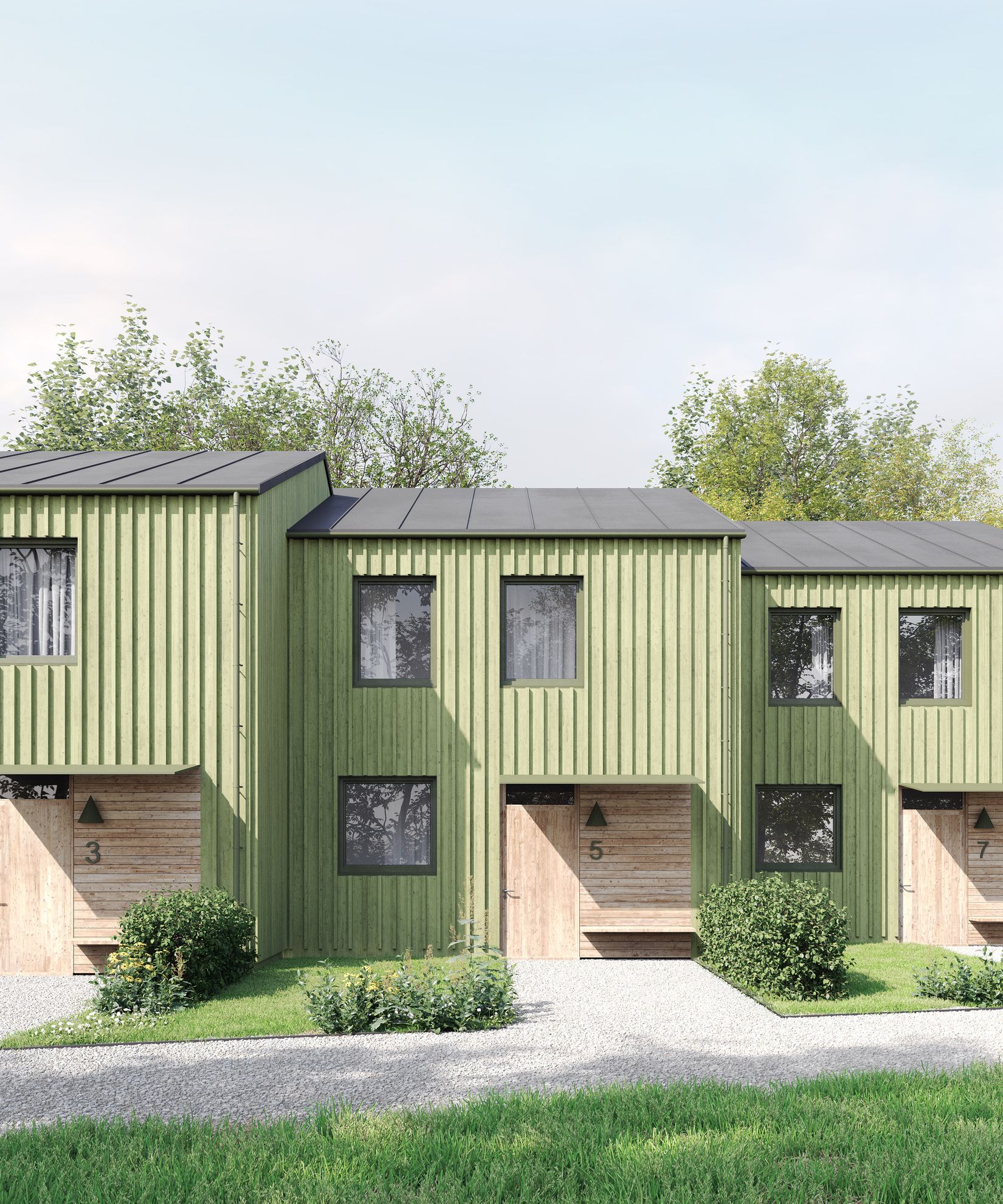 Radhus, Bernadottestigen, Norby - Valsätra, Uppsala