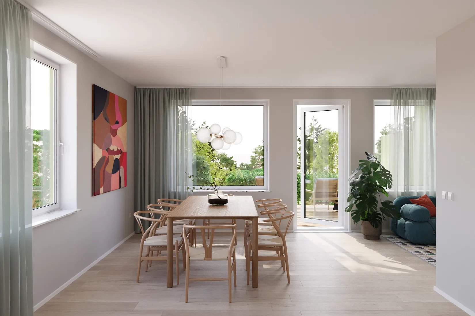 Radhus, Bernadottestigen, Norby - Valsätra, Uppsala
