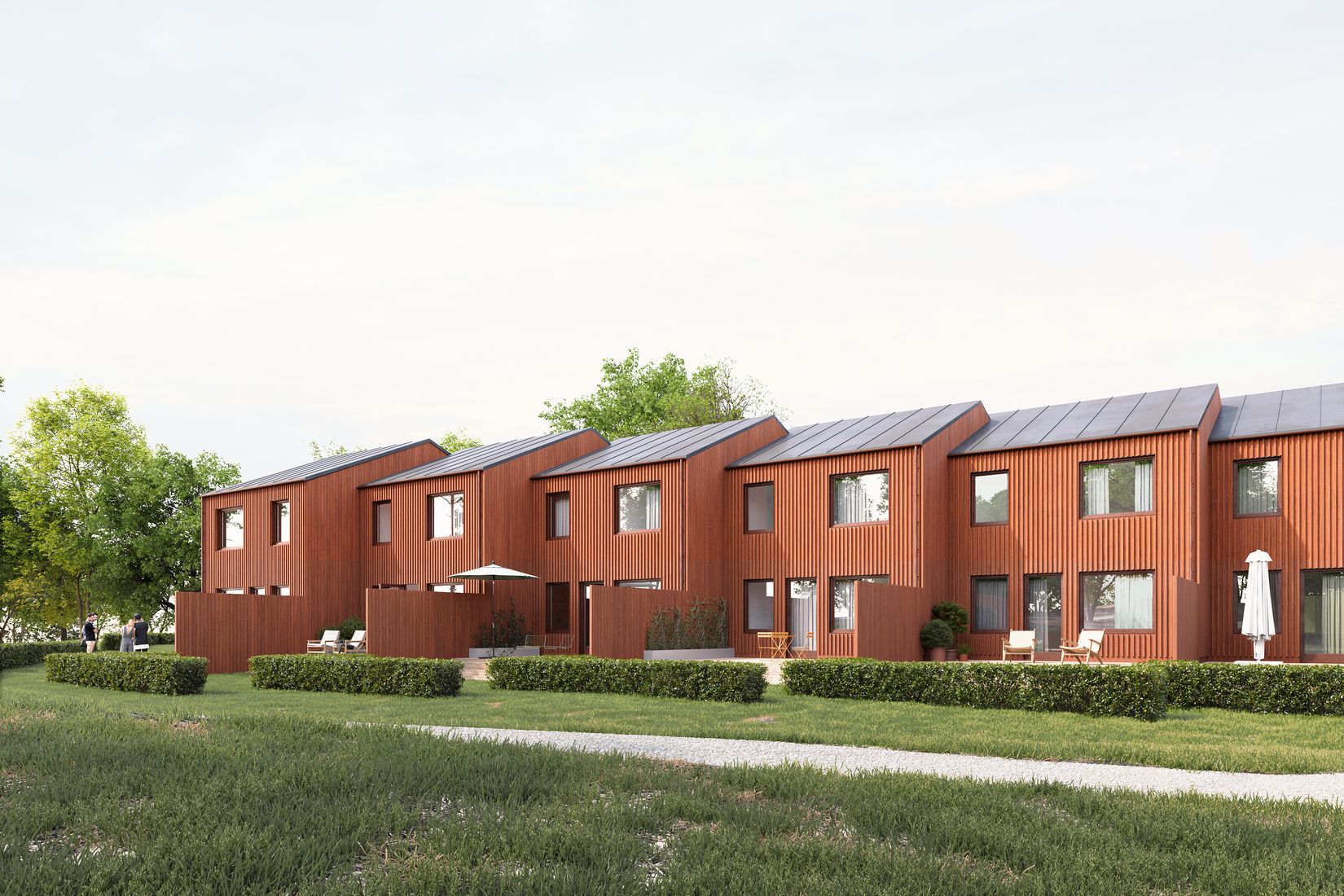 Radhus, Bernadottestigen A1, Norby - Valsätra, Uppsala