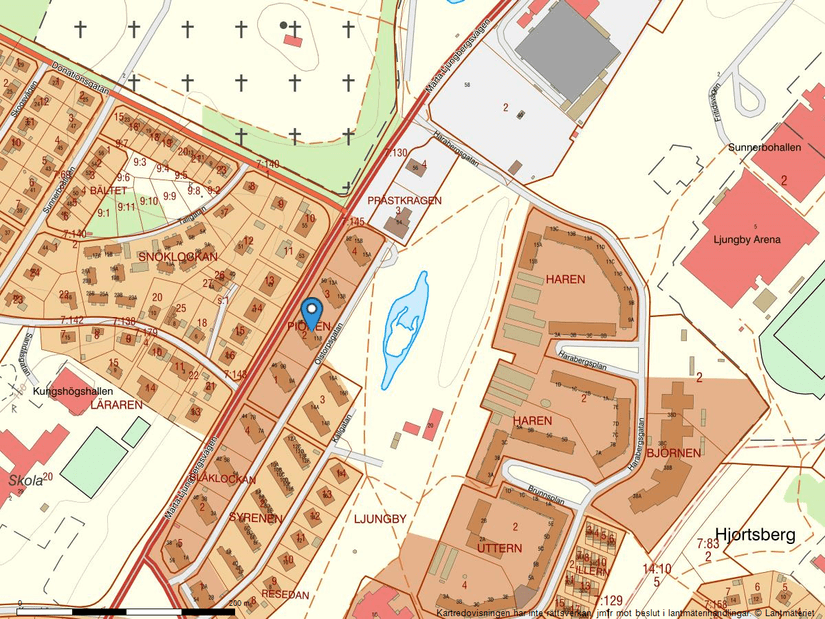 Bostadsrätt, Olstorpsgatan 11A, Centralt, Ljungby