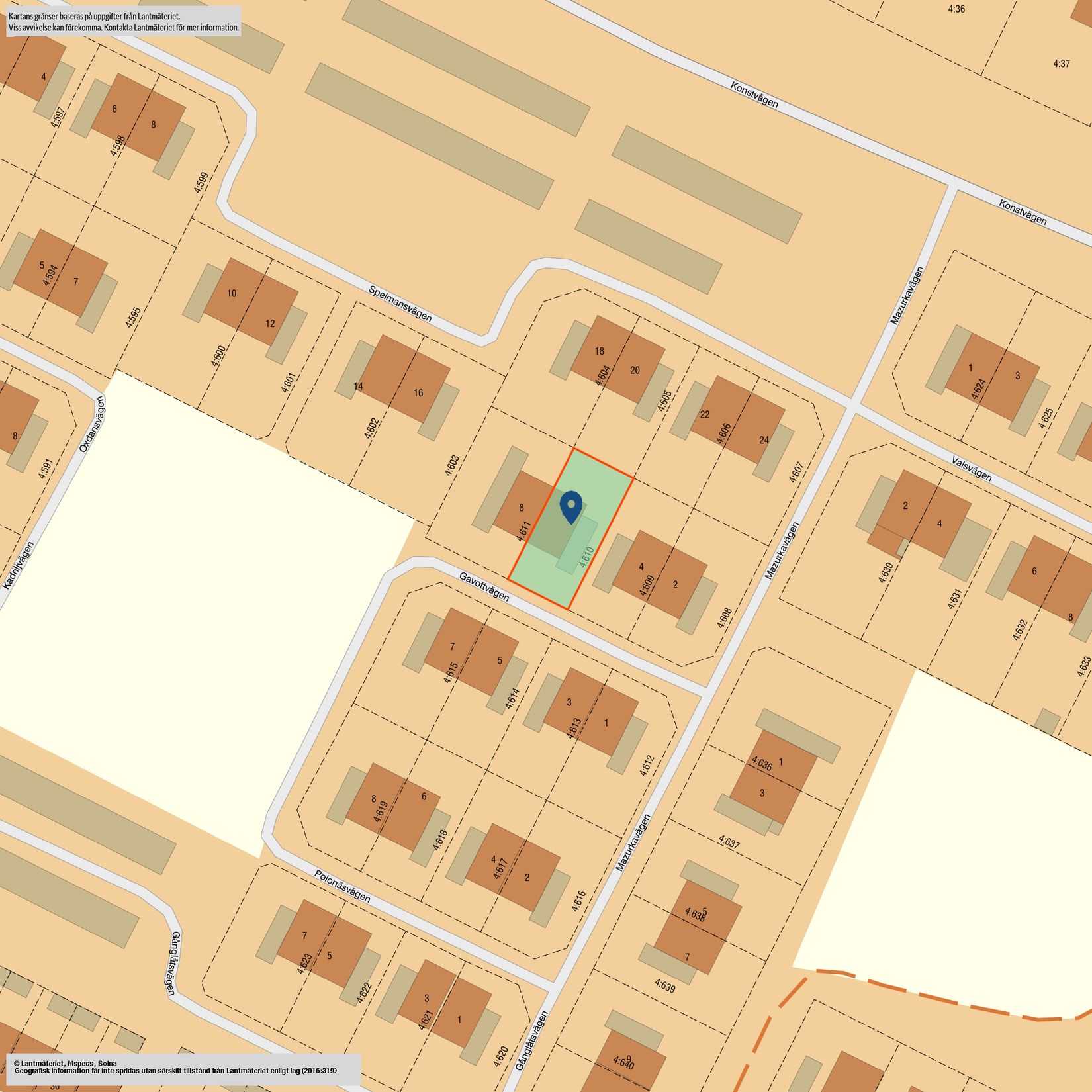 Radhus, Gavottvägen 6, Brunna, Upplands-Bro