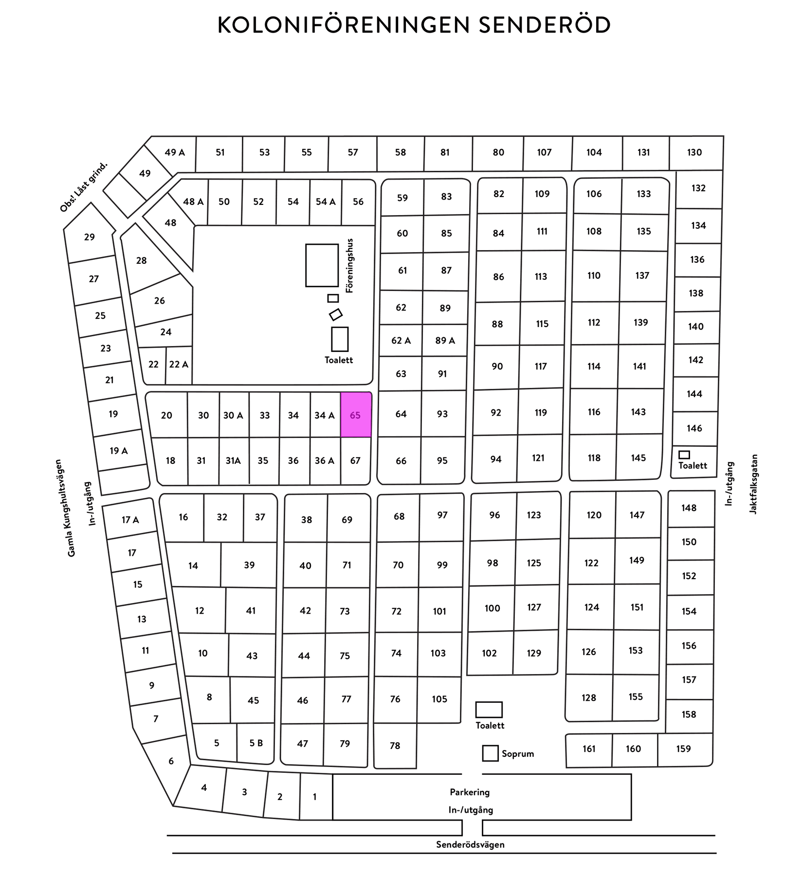 Fritidshus, Senderödsvägen 20, Senderöds Koloniförening nr 65 ..., Mariastaden, Helsingborg