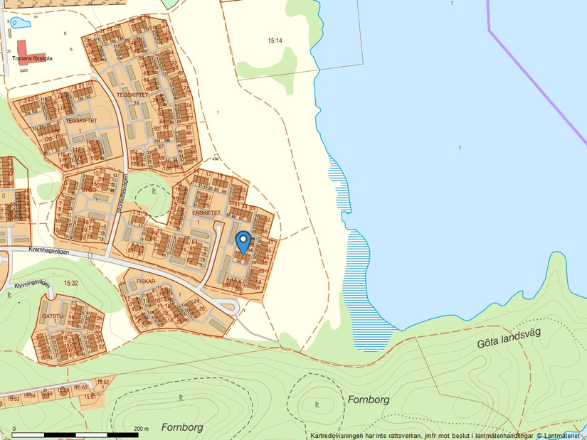 Villa, Radhus, Enskiftesvägen 26, Alby, Botkyrka