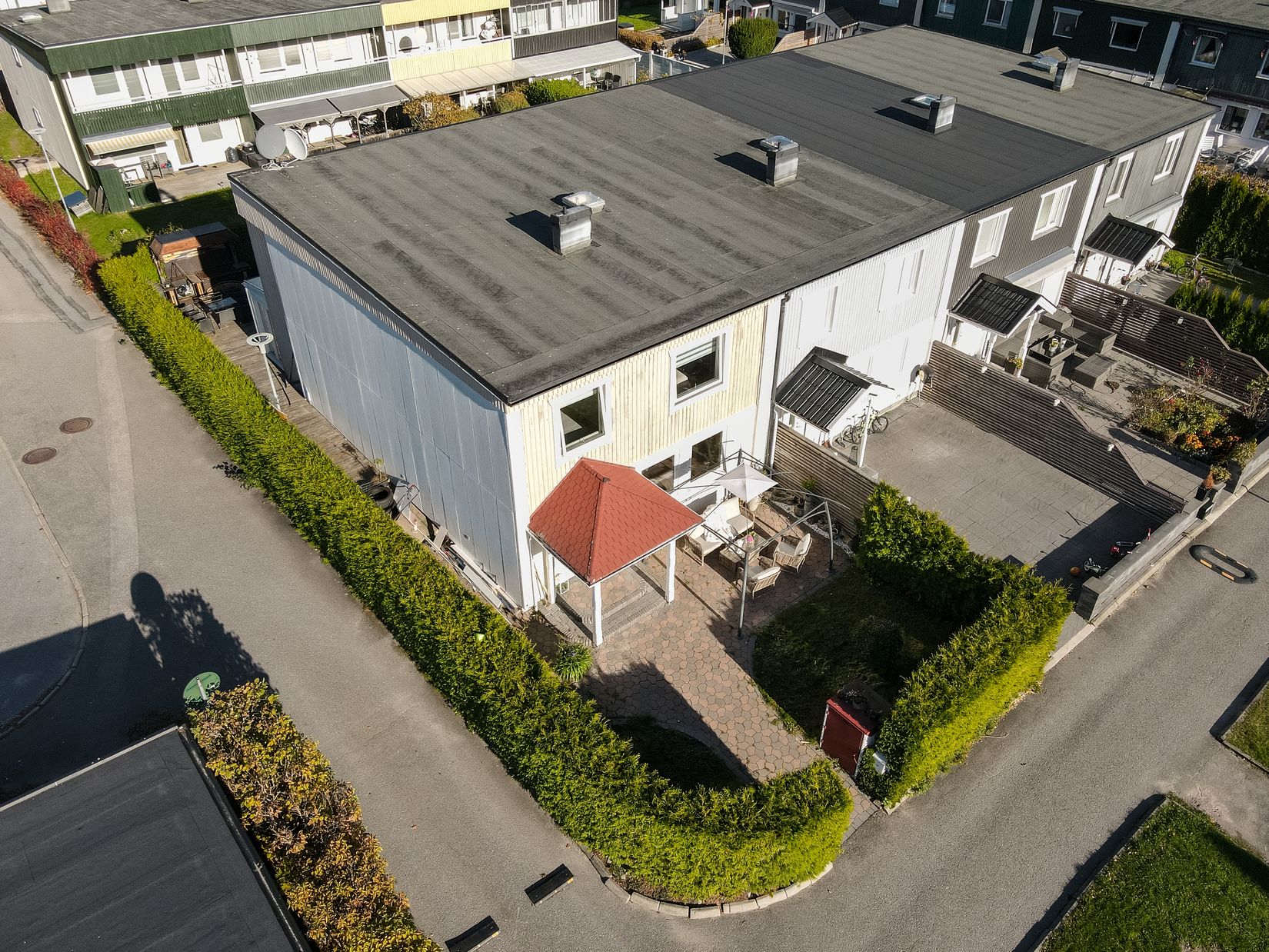 Villa, Radhus, Enskiftesvägen 26, Alby, Botkyrka