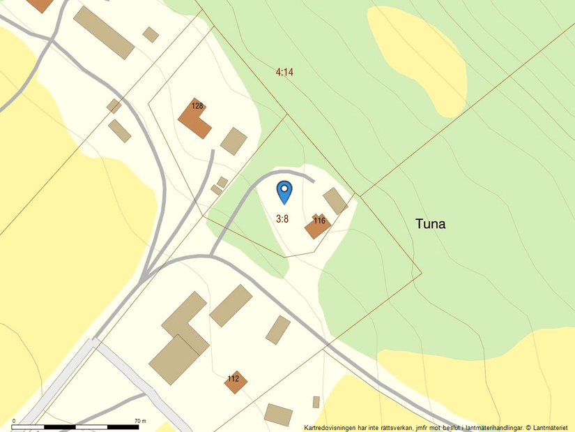 Villa, Tuna 116, Ljustorp, Timrå