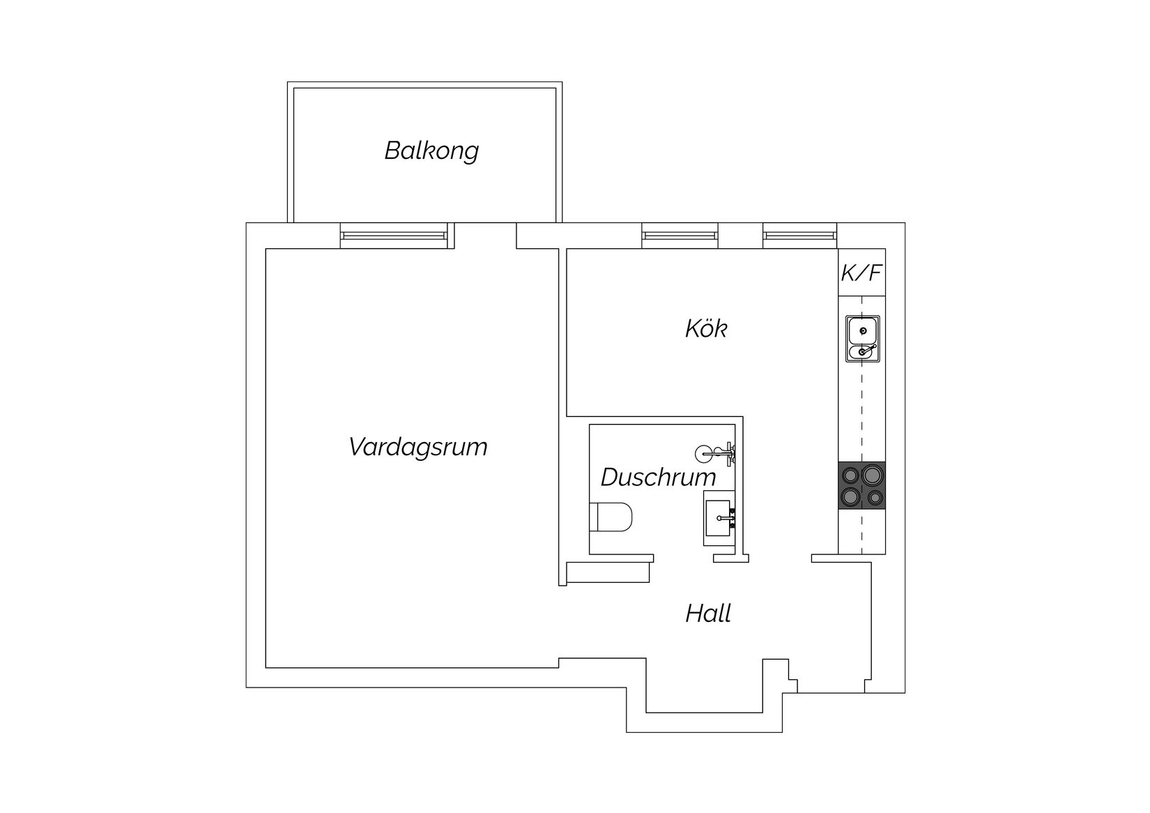 Bostadsrätt, Lasarettsgatan 8B, Härnösand