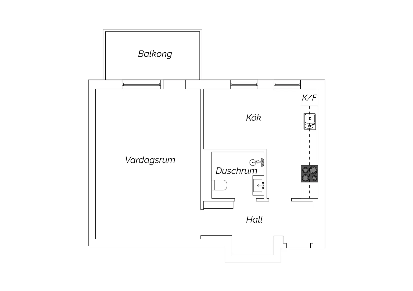 Bostadsrätt, Lasarettsgatan 8B, Härnösand
