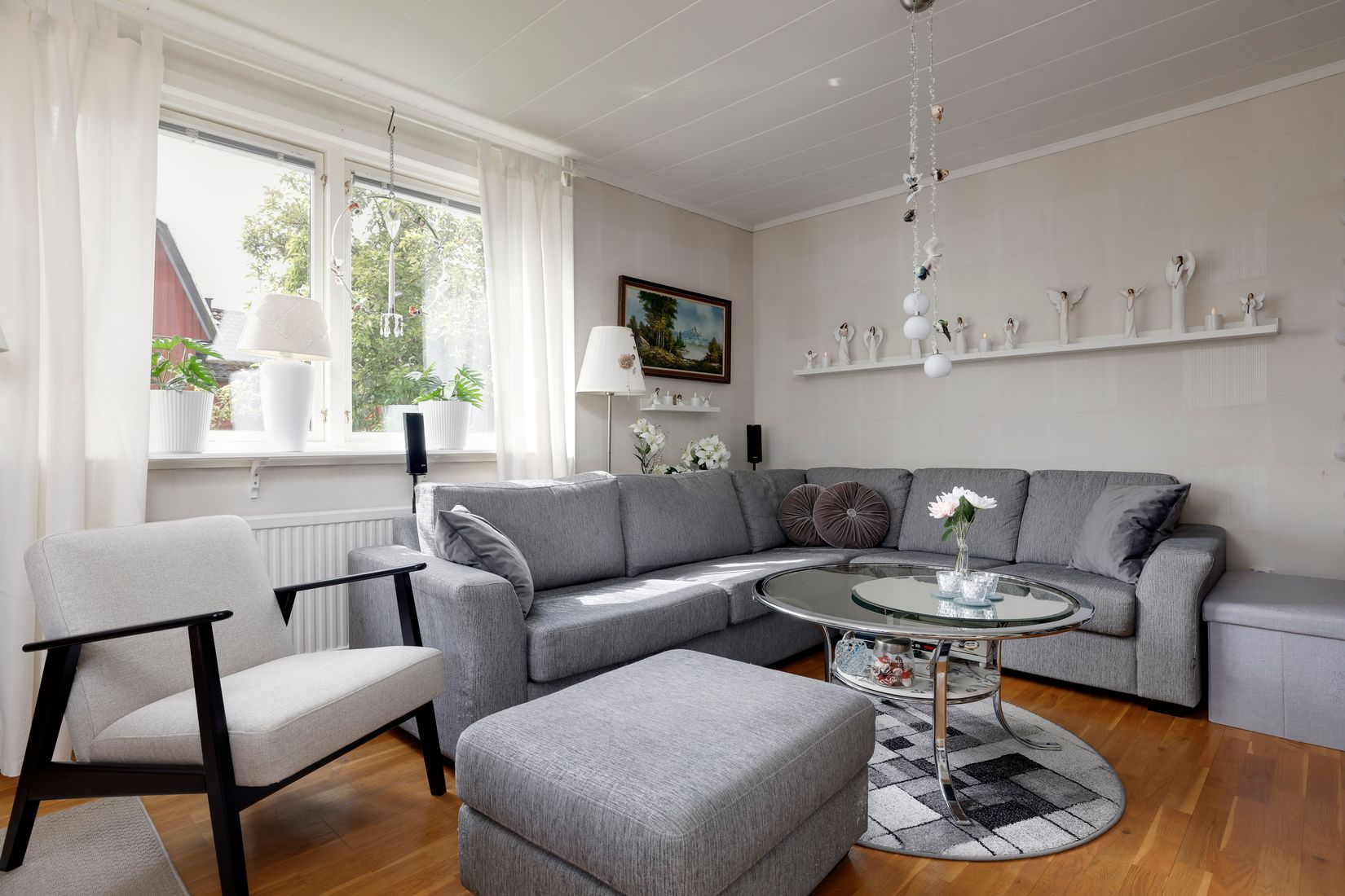 Villa, Västra Bangatan 36, Via, Kumla