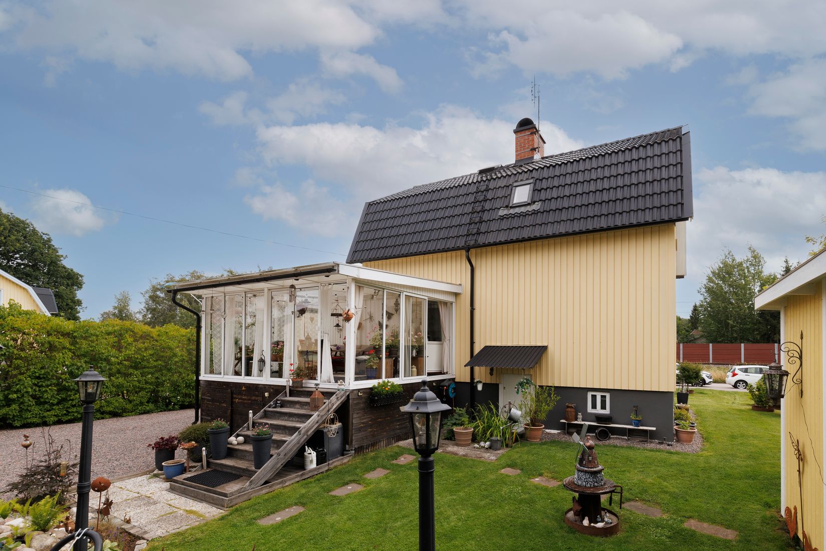 Villa, Västra Bangatan 36, Via, Kumla