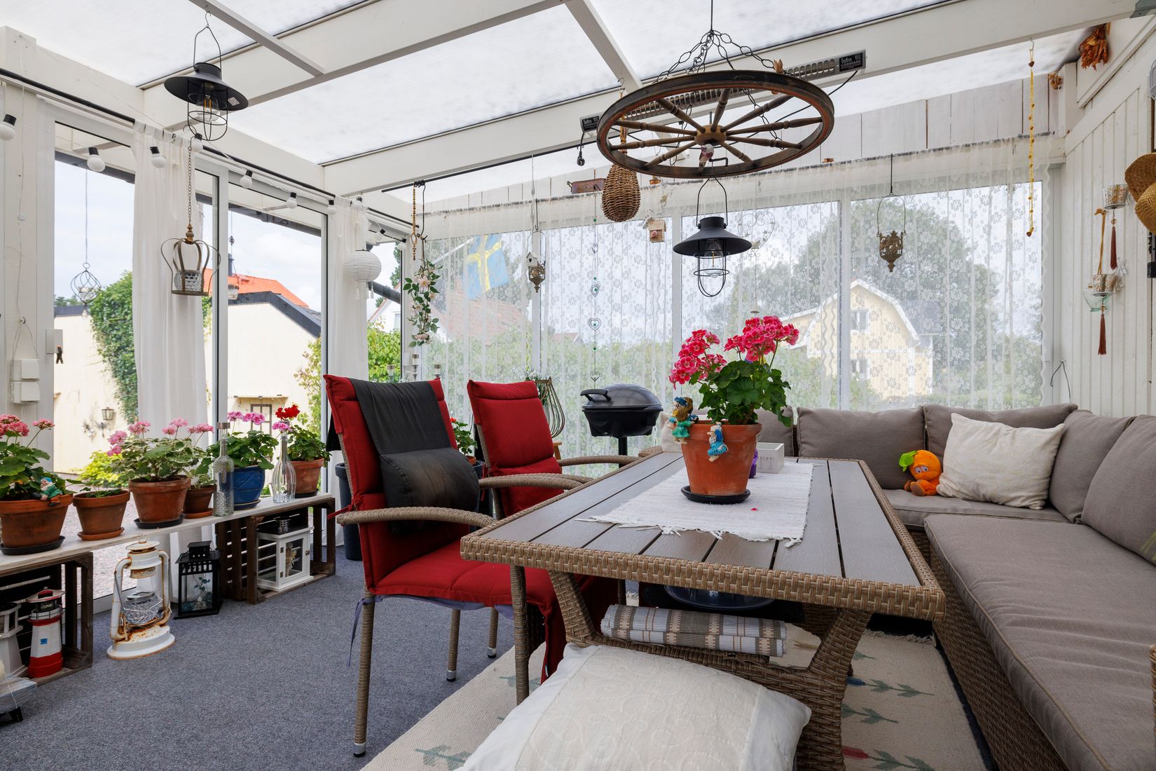 Villa, Västra Bangatan 36, Via, Kumla