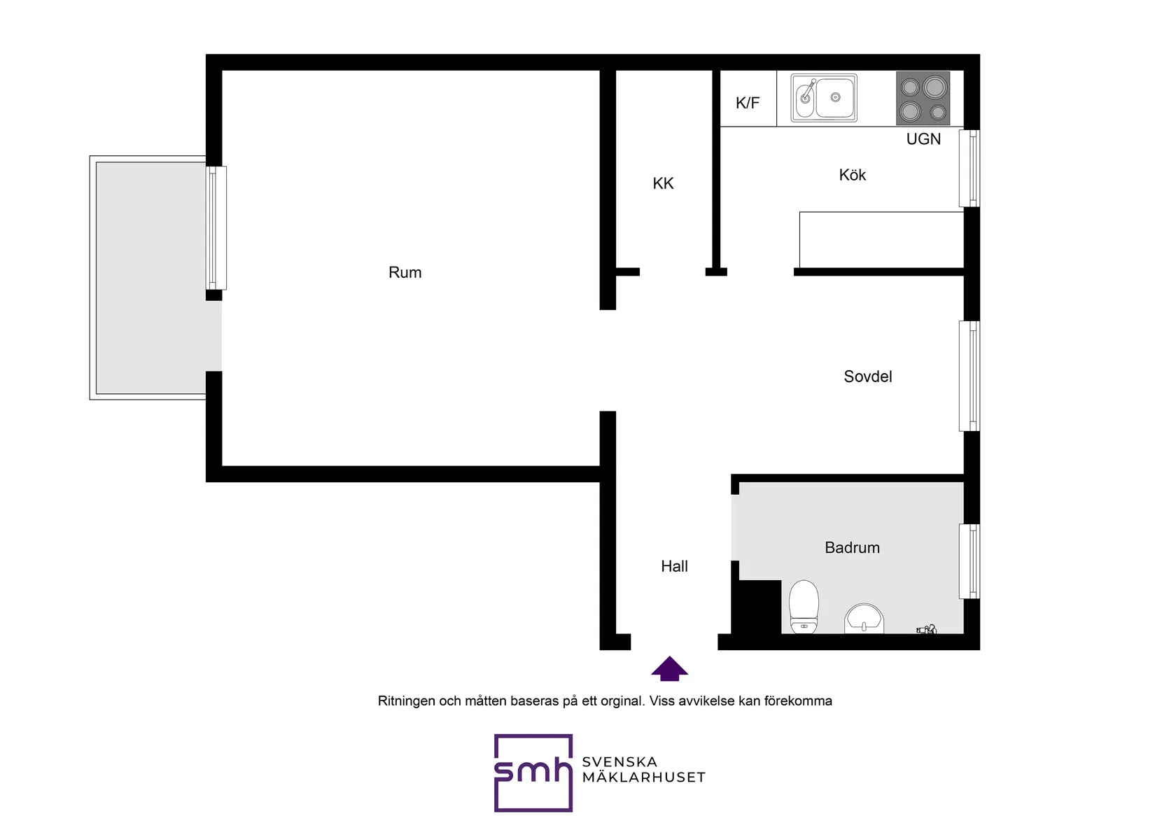 Bostadsrätt, Riksbyvägen 6, Bromma / Riksby, Stockholm