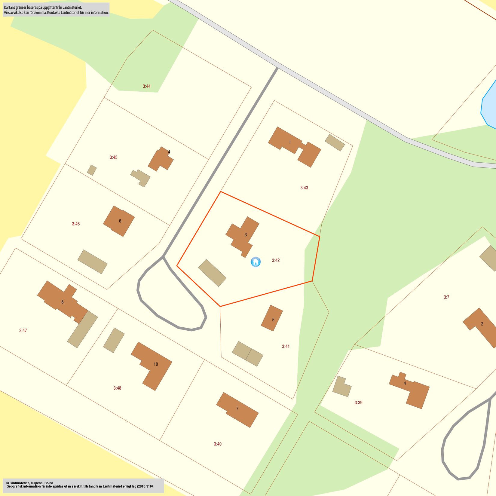 Villa, Norra Kedum Smörblomman 3, Marbogården, Lidköping