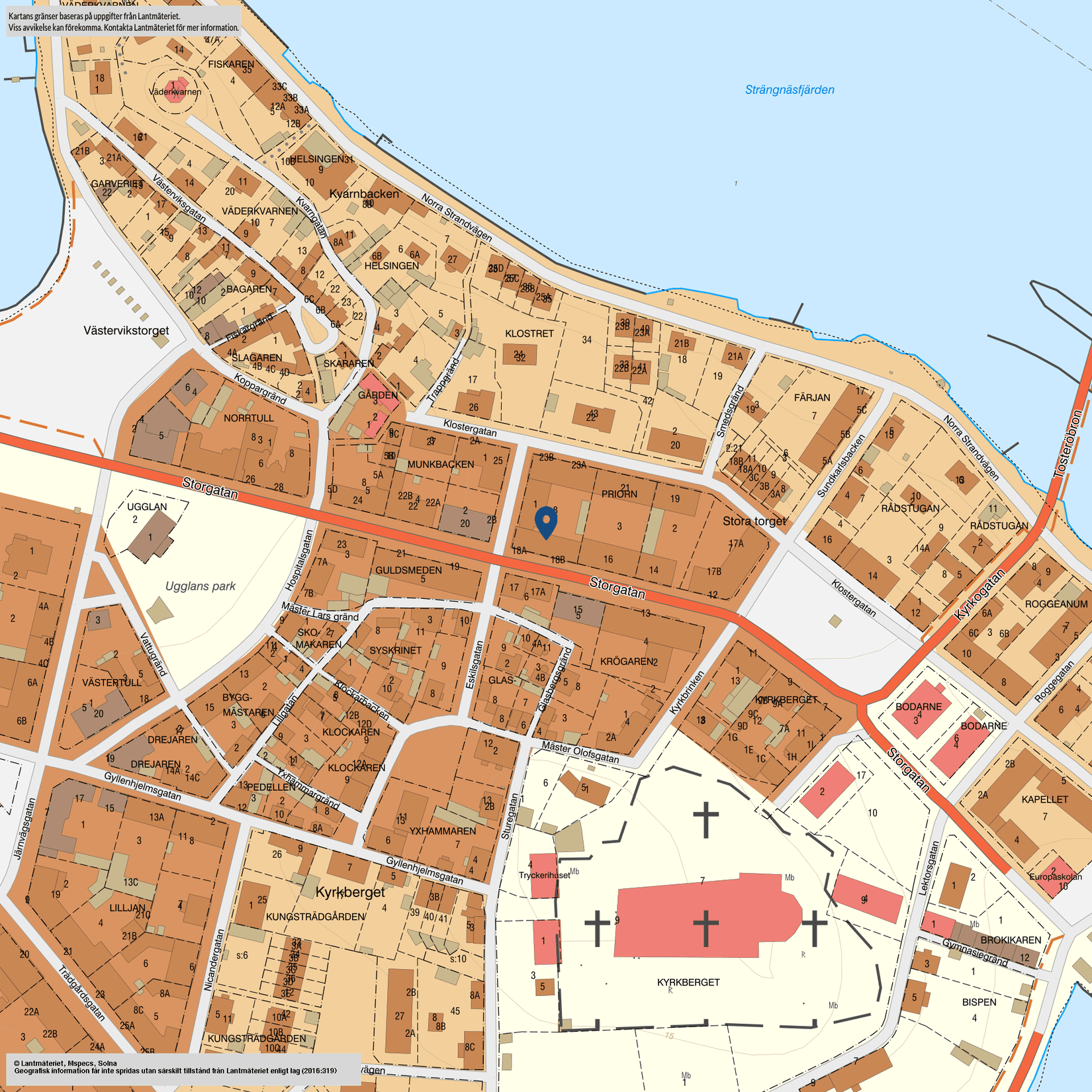 Bostadsrätt, Storgatan 18A, Centralt, Strängnäs