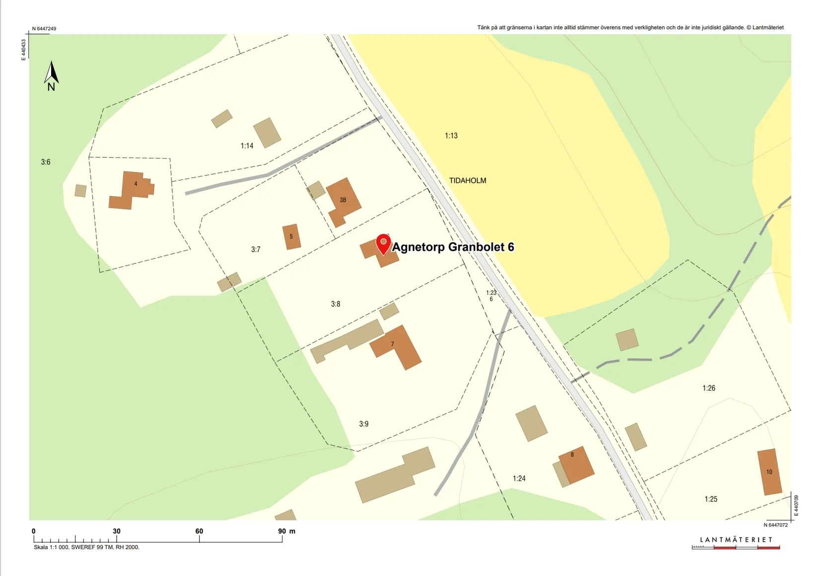 Villa, Agnetorp Granbolet 6, Tidaholm