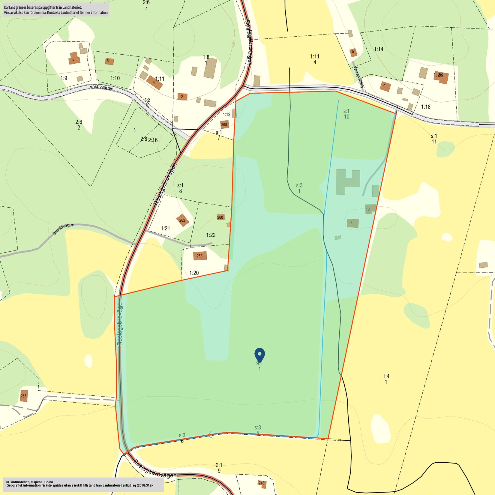 Gård/Skog, Ösbyvägen 8 & 10, Roslags-Bro, Norrtälje