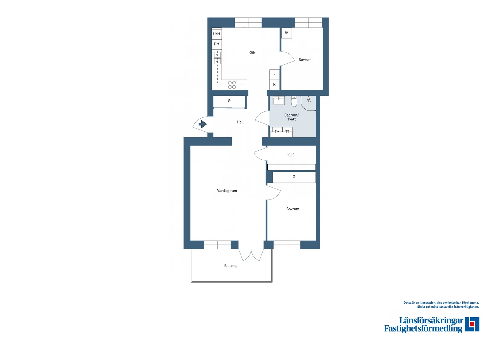 Bostadsrätt, Högbo 7A, Högbo, Falun