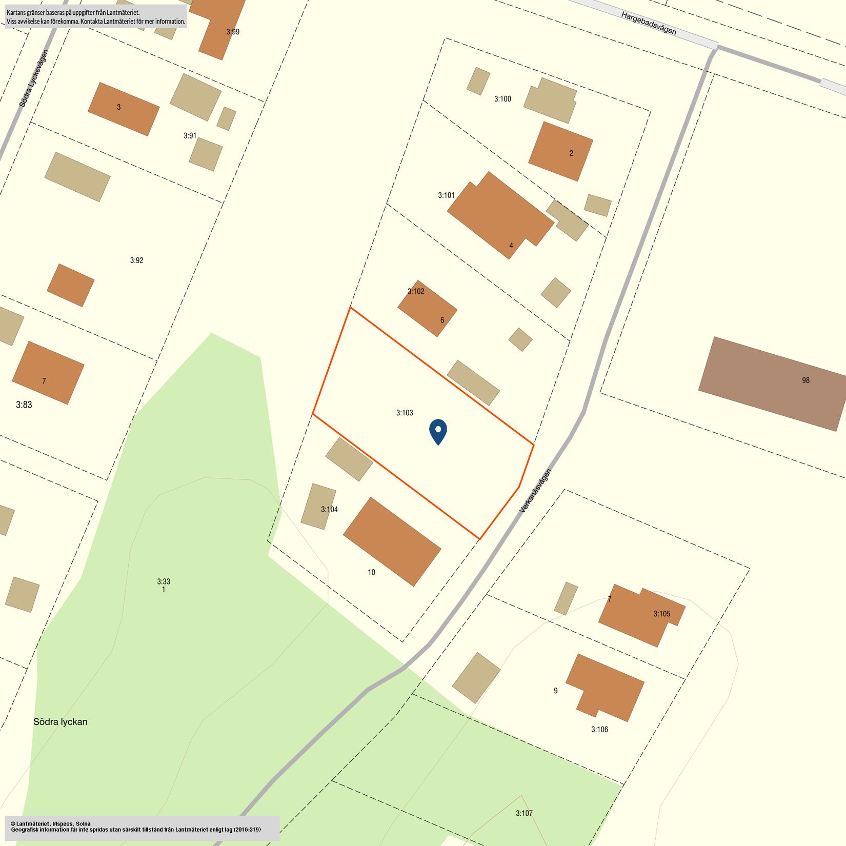 Tomt, Verkanäsvägen 8, Askersund