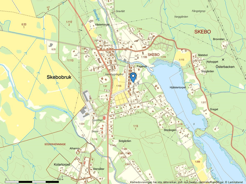 Fritidshus, Bruksgatan 6, Skebobruk, Norrtälje