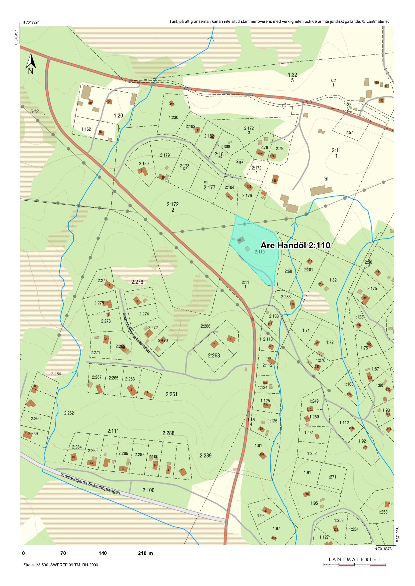 Villa, Handöl 205, Snasahögarna, Åre