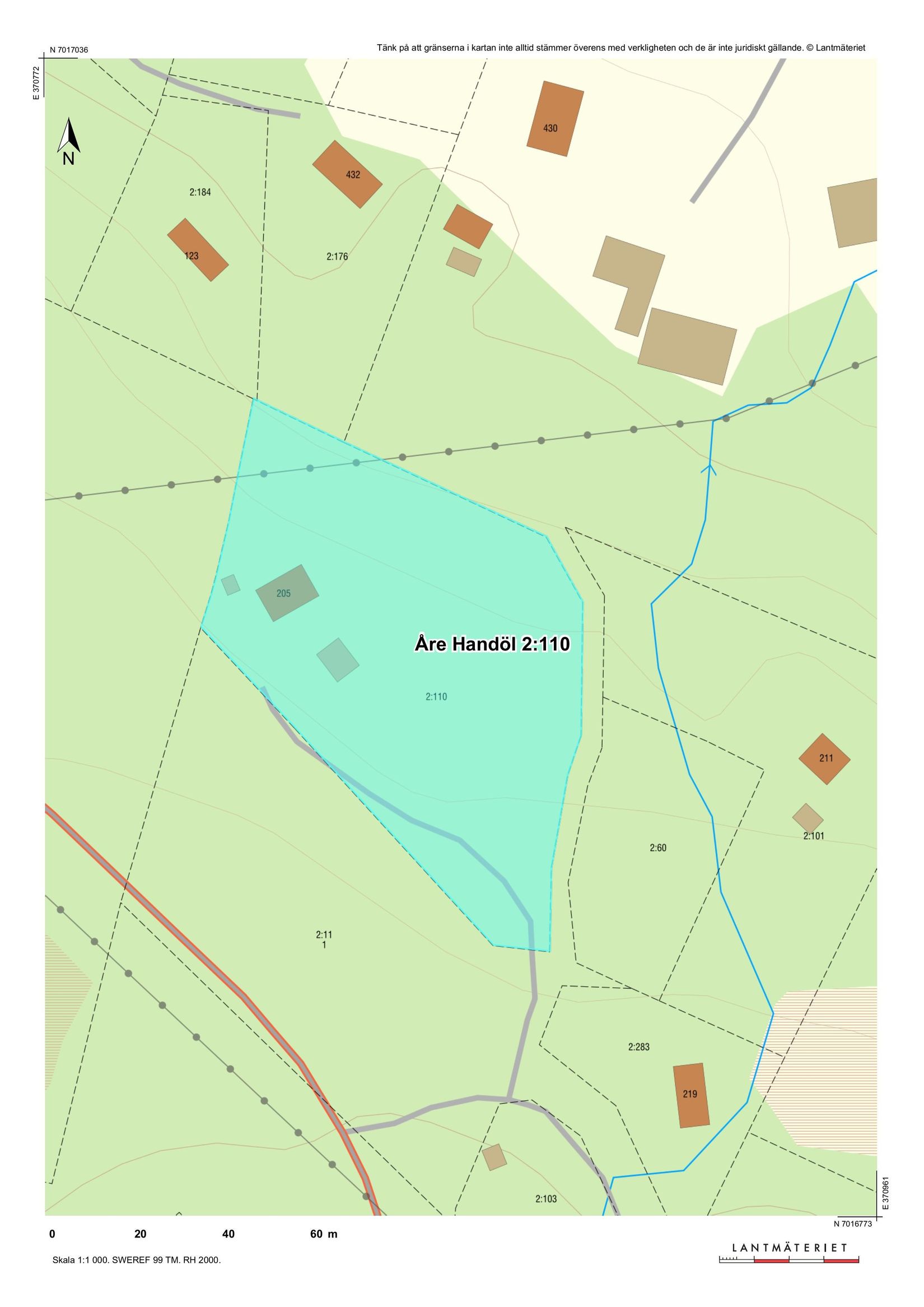 Villa, Handöl 205, Snasahögarna, Åre
