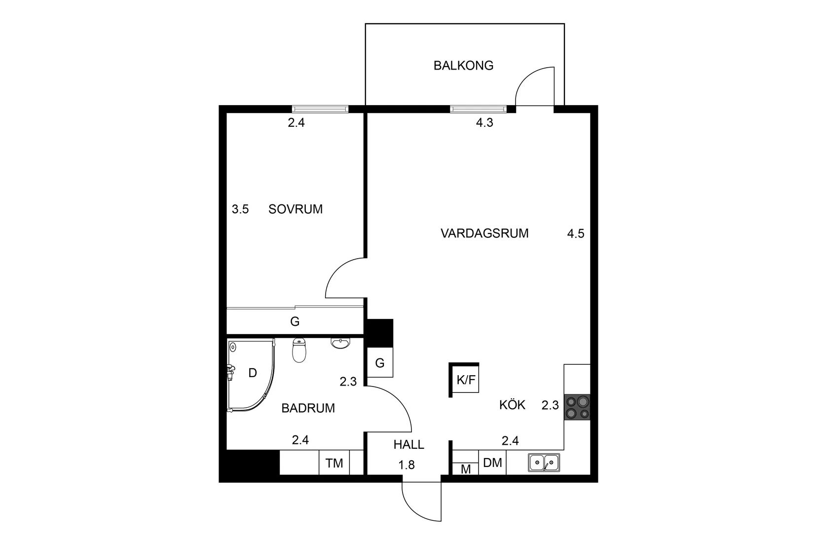 Bostadsrätt, Dicksonsgatan 2, Tingvalla, Trollhättan