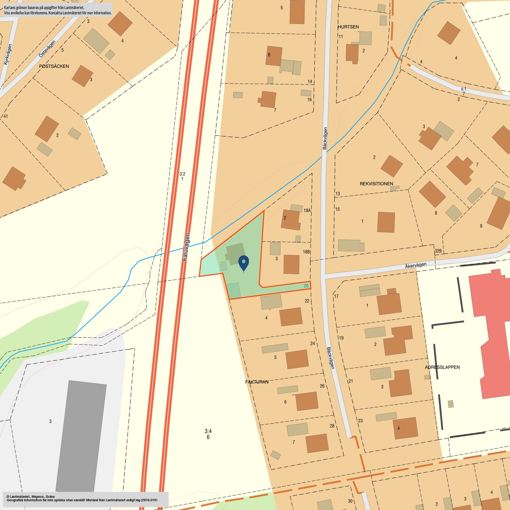 Villa, Bäckvägen 20, Lillån, Örebro