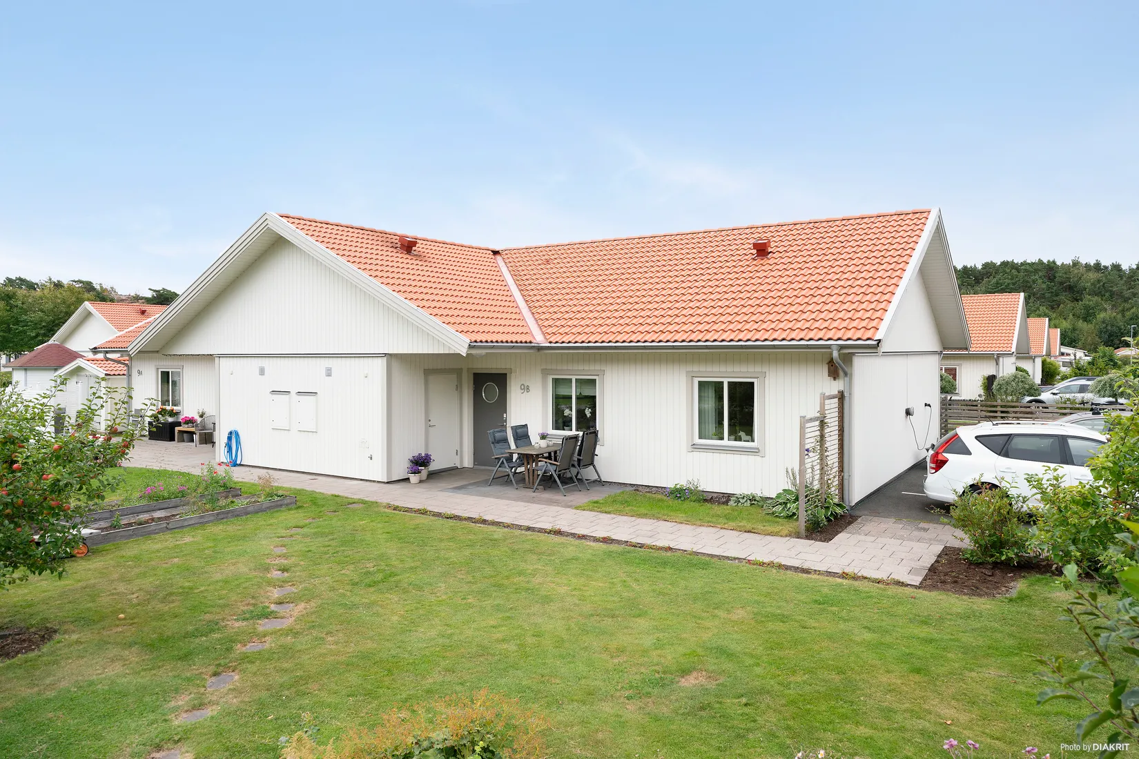 Radhus, Åskärrsvägen 9b, Stråvalla, Varberg