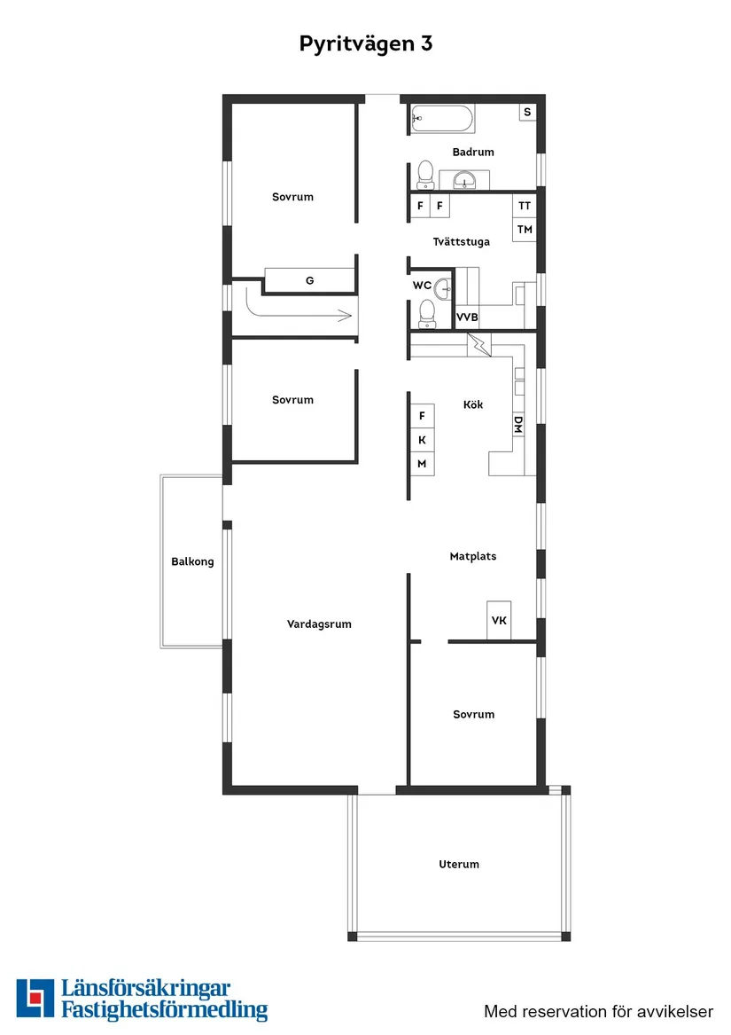 Villa, Pyritvägen 3, Bjärsgård - Vallås, Halmstad