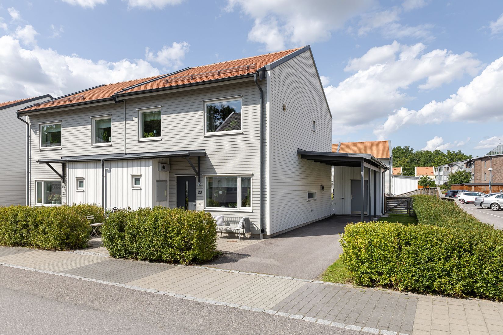 Radhus, Fredrikslundsgatan 20, Harvestad, Linköping