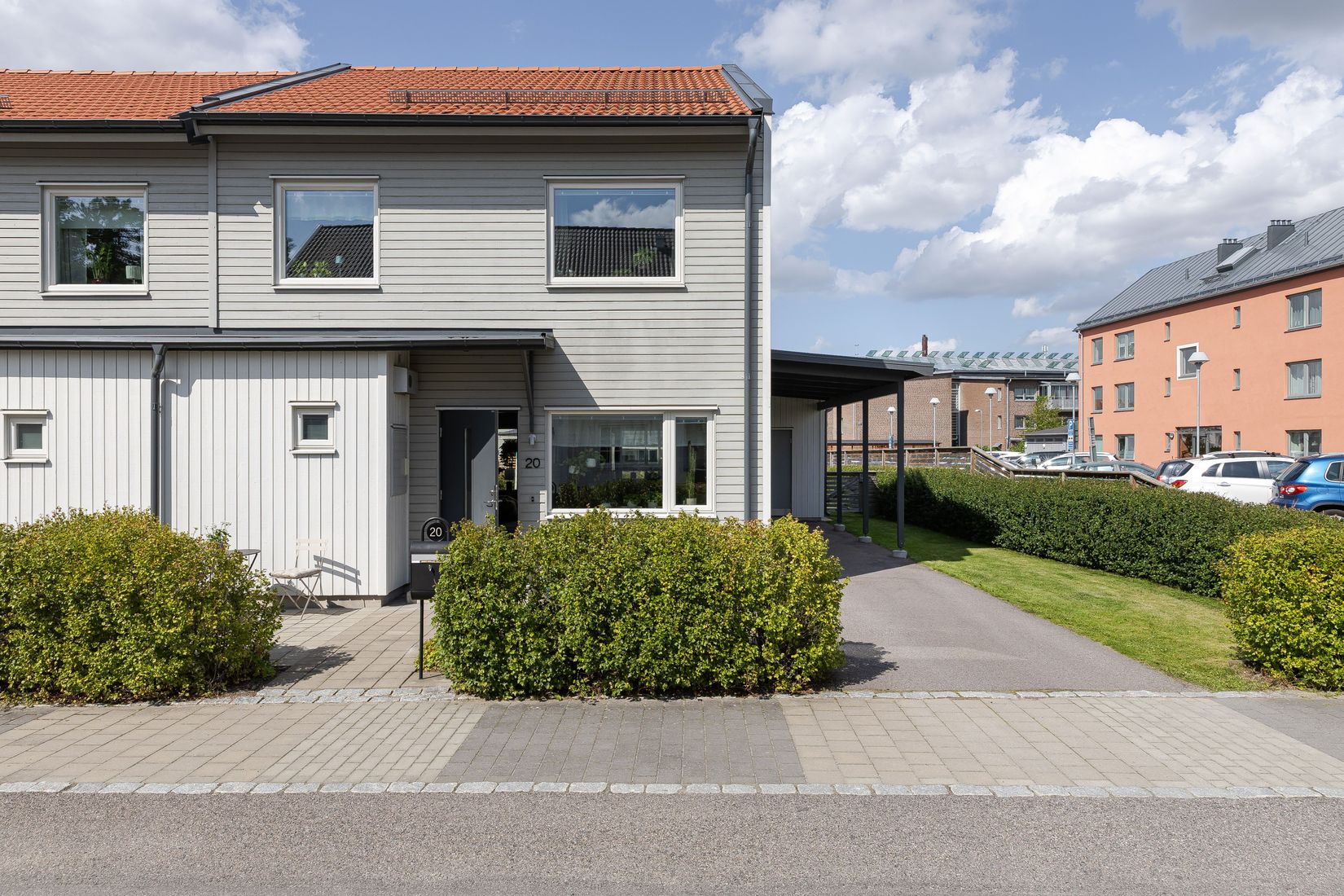 Radhus, Fredrikslundsgatan 20, Harvestad, Linköping