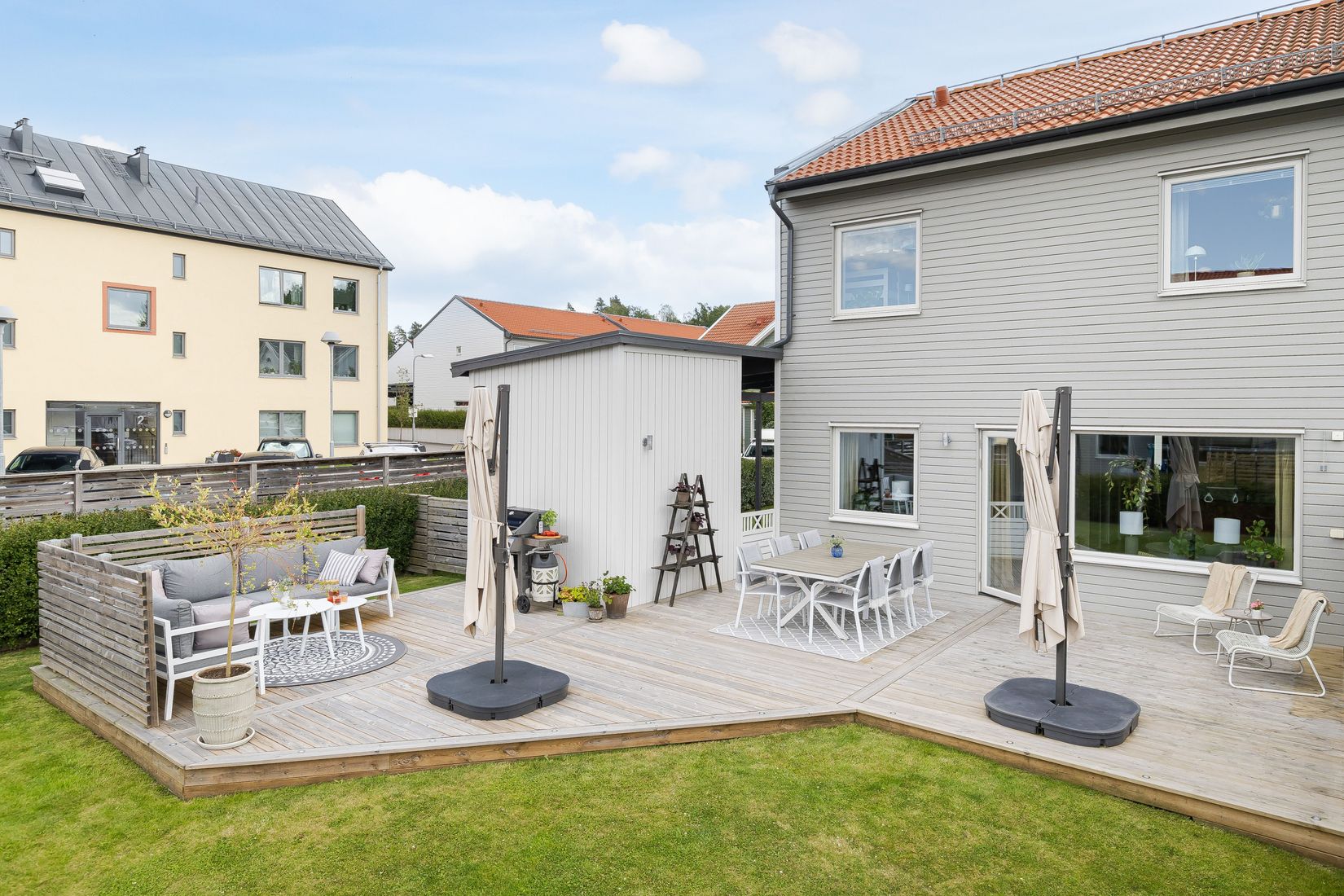 Radhus, Fredrikslundsgatan 20, Harvestad, Linköping